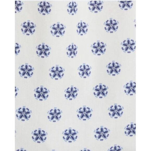 Ted Baker London Ilenka Floral Geo Print Cotton Button-Up Shirt NWOT Size 4/Larg - Picture 5 of 11